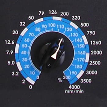 Machining Center Lock-Code Panel — 400, Dark Acrylic-Crystal - 2