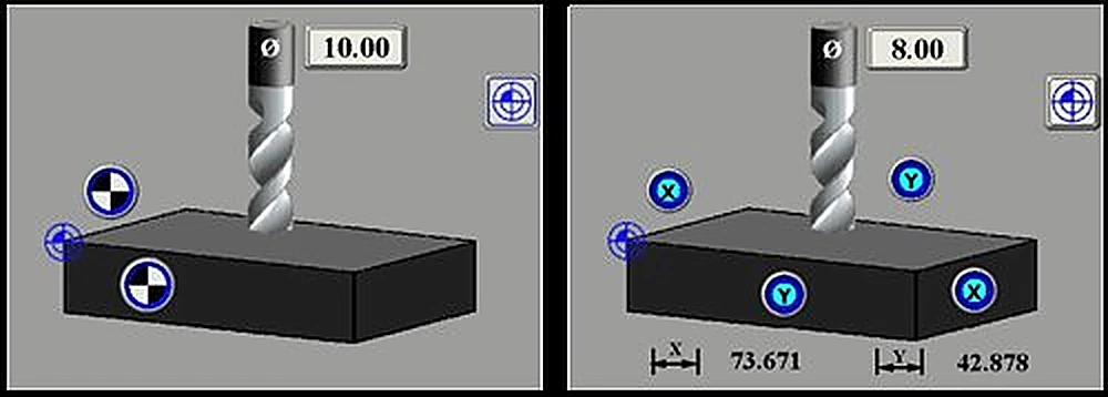 Drilling & guided edge-finding